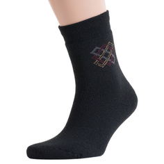 Носки мужские ХОХ черные 25 (38-40)