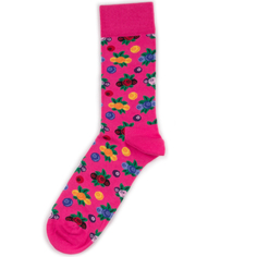 Носки унисекс Happy Socks Happy Socks Berry - Purple разноцветные 36-40