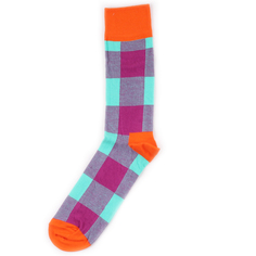 Носки унисекс Happy Socks Happy Socks Lumberjack - Pink разноцветные 36-40