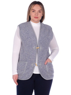 Утепленные жилет женские Alwero АЛЬПЫ голубые L