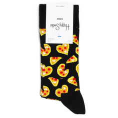 Носки унисекс Happy Socks Pizza разноцветные 36-40