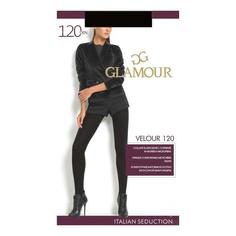 Колготки Glamour Velour 120 nero, размер 2