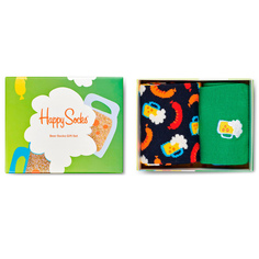 Набор носков унисекс Happy Socks Beer разноцветный 36-40