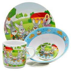 Детский набор Loraine Зайчики LR (х12) 26096