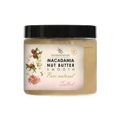 Паста ореховая из ореха Макадамия Premium натурально-соленая нежная; без сахара 180г Macadamia Nut Farm
