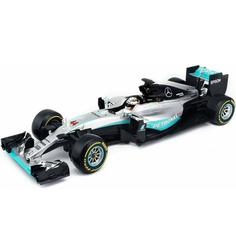 Машинка металлическая Bburago Формула-1 Mercedes F1 W07 Hybrid 2016 №44, 1:18