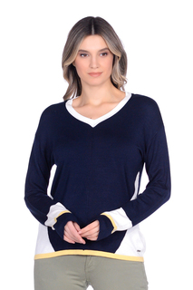 Джемпер женский Zabaione zabaione K016199 синий XL
