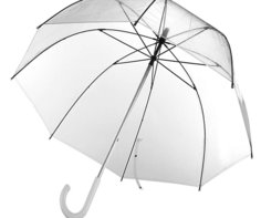 Зонт унисекс Эврика 2z035382.60 прозрачный