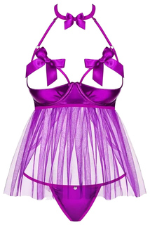 Соблазнительная сорочка Delishya с бантиками Obsessive