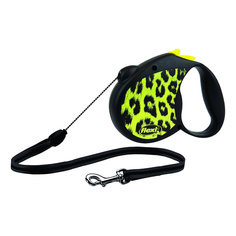Поводок-рулетка Flexi Safari Leopard S