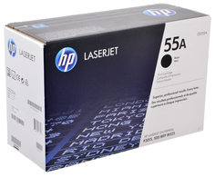 Картридж для лазерного принтера HP 55A (CE255A) черный, оригинал