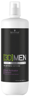 Шампунь Schwarzkopf Professional Root Activator Shampoo 3D Men 1000 мл