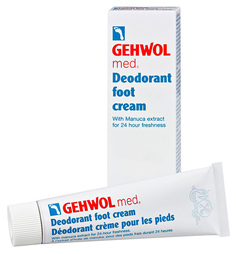 Крем-дезодорант для ног Gehwol Med Deodorant Foot Cream, 75 мл