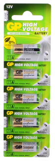 Батарейка GP Batteries Super Alkaline 23AF 5 шт