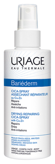Средство для тела Uriage Bariederm Drying Repairing Cica-Spray 100 мл