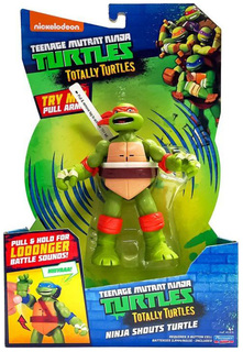 Фигурка Playmates Toys черепашки-ниндзя, 15 см, Майк, клич ниндзя