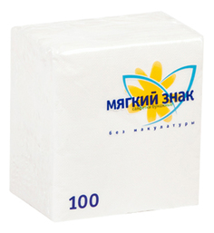 Бумажные салфетки Мягкий знак С4