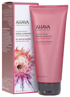 Гель для душа Ahava Deadsea Water Cactus & Pink Pepper 200 мл