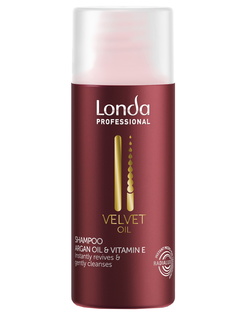 Шампунь Londa Professional Velvet Oil Shampoo Argan Oil and Vitamin E 50мл