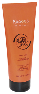Краска для волос Kapous Professional Rainbow Оранжевый 200 мл
