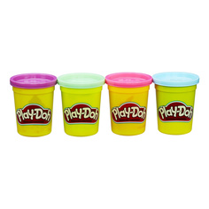 Play-doh набор из 4 баночек b5517 b6510