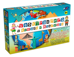 Семейная настольная игра ИнтерХит 100 стран с Ксюшей и Андрюшей 37401