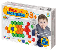 Мозаика "Пчелкина" d40/5 цв/60 эл Десятое королевство