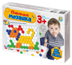 Мозаика "Пчелкина" d25/5 цв/120 эл Десятое королевство