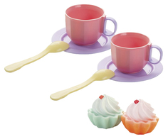 Игровой Набор Огонек Принцесса Чайная Пара С-1478 8 Предметов ОГОНЕК.