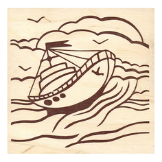 Прибор для выжигания Фантазер Прибор для выжигания Маленький кораблик 367051