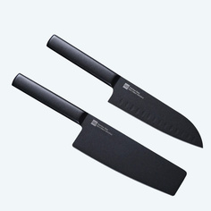 Набор кухонных ножей Xiaomi Huo Hou Black Heat Knife Set