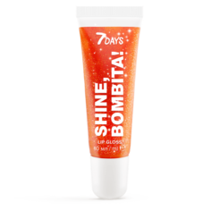 Мерцающий блеск для губ 7DAYS SHINE, BOMBITA! / 207 Fantasy, 10 мл