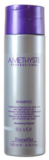 Шампунь для светлых и седых волос FarmaVita Amethyste Silver Shampoo 250 мл
