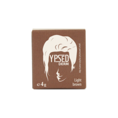 Пудра-камуфляж для волос YpsedDerm Light brown (светло-коричневый), 4 гр