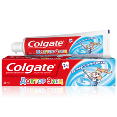 Детская зубная паста Colgate-Palmolive Доктор Заяц вкус жвачки 50 мл