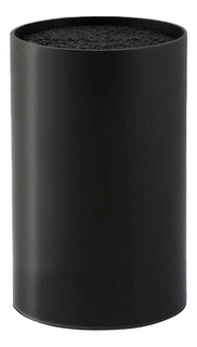 Подставка для ножей универсальная Moulin Villa, 18x11 см, чёрная