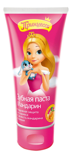 Детская зубная паста Принцесса Мандарин 65 г