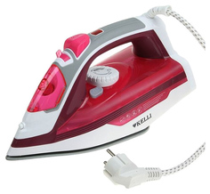 Утюг KELLI KL-1627 White/Pink