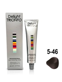 Краска для волос Constant Delight Trionfo 5-46 Светлый коричневый бежевый шоколадный 60 мл
