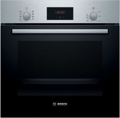 Встраиваемый электрический духовой шкаф Bosch HBF114ER0R Black/Silver
