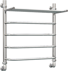 Водяной полотенцесушитель Роснерж трапеция L108100 60x40 с полкой