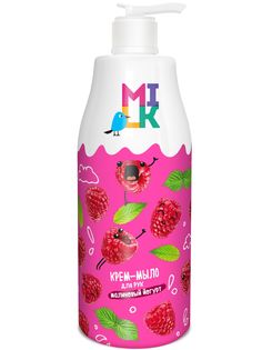 Крем-мыло для рук MILK малиновый йогурт 500 мл