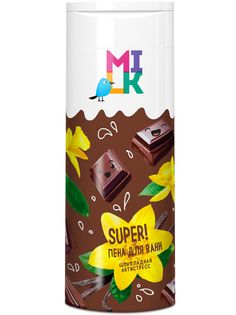 Пена для ванн MILK шоколадная антистресс 400 мл