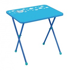 Стол детский складной Nika Kids Алина 2 Голубой