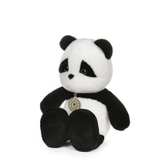 Мягкая игрушка Maxitoys Панда Fluffy Heart, 25 см