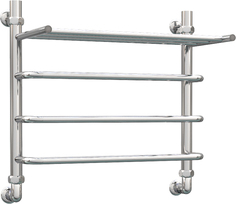 Водяной полотенцесушитель Роснерж скоба L102100 50x60 с полкой