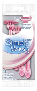 Станок для бритья Venus Simply Venus 3 4 шт