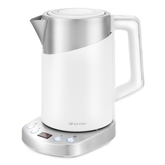 Чайник электрический Kitfort KT-660-1 Silver/White