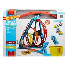 Конструктор Трасс Hot Wheels Тройная петля GLC96 Mattel