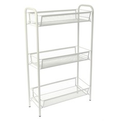 Этажерка "Престиж", 3 полки, серый, 44 x 17 х 69,5 см Вселенная Порядка